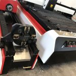 көміртекті болат cnc талшықты лазерлік кесу машинасы жылдам кесу жылдамдығын үнемдейді