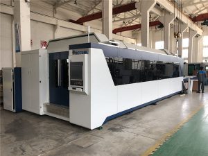 биржалық үстелімен кәсіби cnc талшықты лазерлік кесу машинасы 1000w 1500w