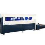 жалғыз платформалы cnc талшықты лазерлік кесу машинасы, металл табақты кескіш