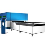 контактісіз кесу басы бар өндірістік 3д лазерлік кескіш машина