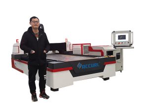 мыс / титанға арналған сызықты бағыттағыштың cnc лазерлік құбырларын кесетін машина